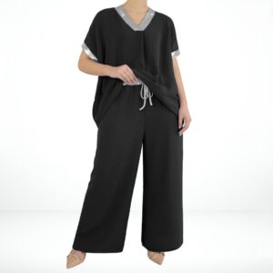 Conjunto detalhes dourados