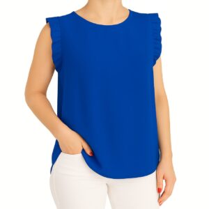 Blusa cavada folhos