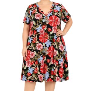 Vestido flores zínias