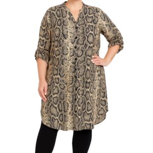 Túnica padrão cobra