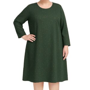 Vestido evasé purpurinas