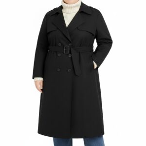 Gabardine trespasse c/ cinto