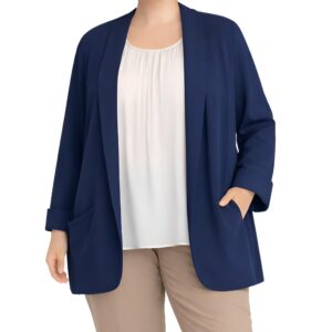 Blazer lapelas c/ bolsos
