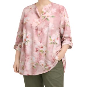 Túnica gola padre florida