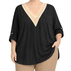Blusa decote renda