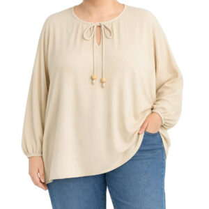 Blusa c/ laço<div class="espaco-invisivel"></div>e lágrima