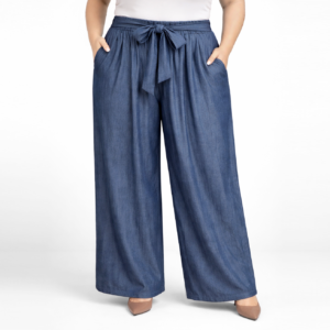 Pantalona em ganga