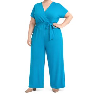 Macacão trespasse laço