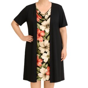 Conjunto integrado casaco/vestido