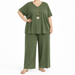 Conjunto fluído c/ colar