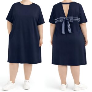 Vestido c/ laço nas costas