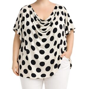 Blusa bolas drapeada