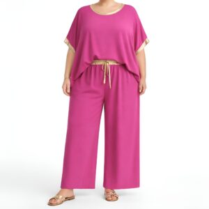 Conjunto detalhes dourados