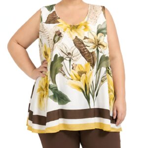 Blusa c/ barras cavada