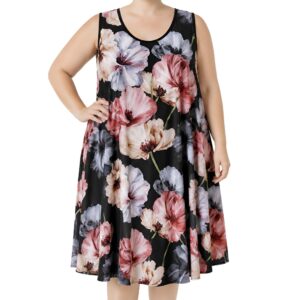 Vestido cavado florido