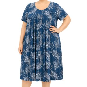 Vestido estampado fluído