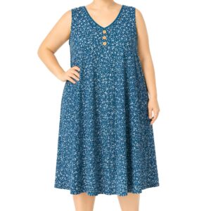 Vestido cavado florido