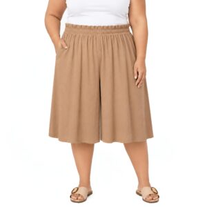 Bermudas em tecido fluídas