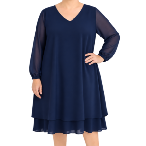Vestido sobreposição