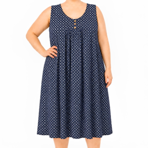 Vestido cavado estampado mini