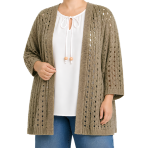 Cardigan em crochê