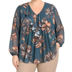 Blusa estampada folho