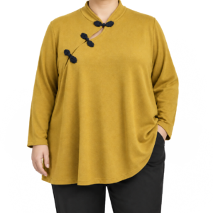 Camisola c/gola mandarim
