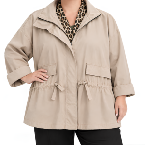 Parka curta oversized
