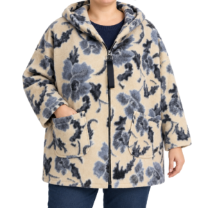 Casaco estampado feltre