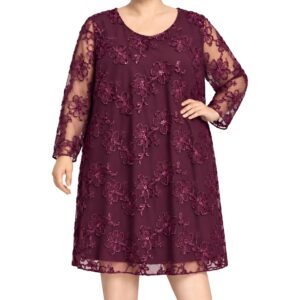 Vestido c/ aplicações florais