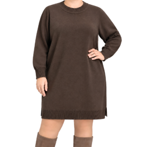 Vestido jumper em malha